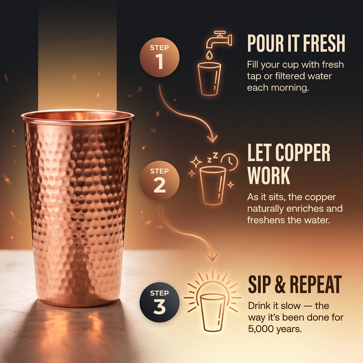 Copper Soul Pure Copper Cup