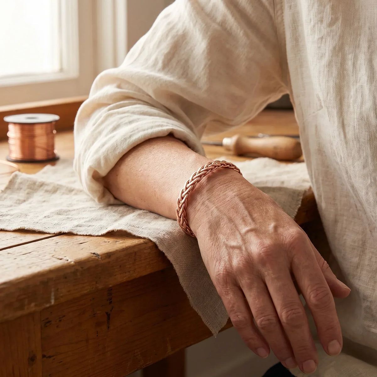 Copper & Spirit Bramble Copper Bracelet