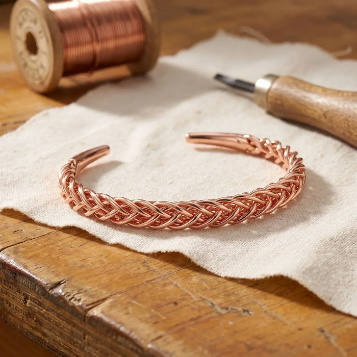 Copper & Spirit Fox Copper Bracelet