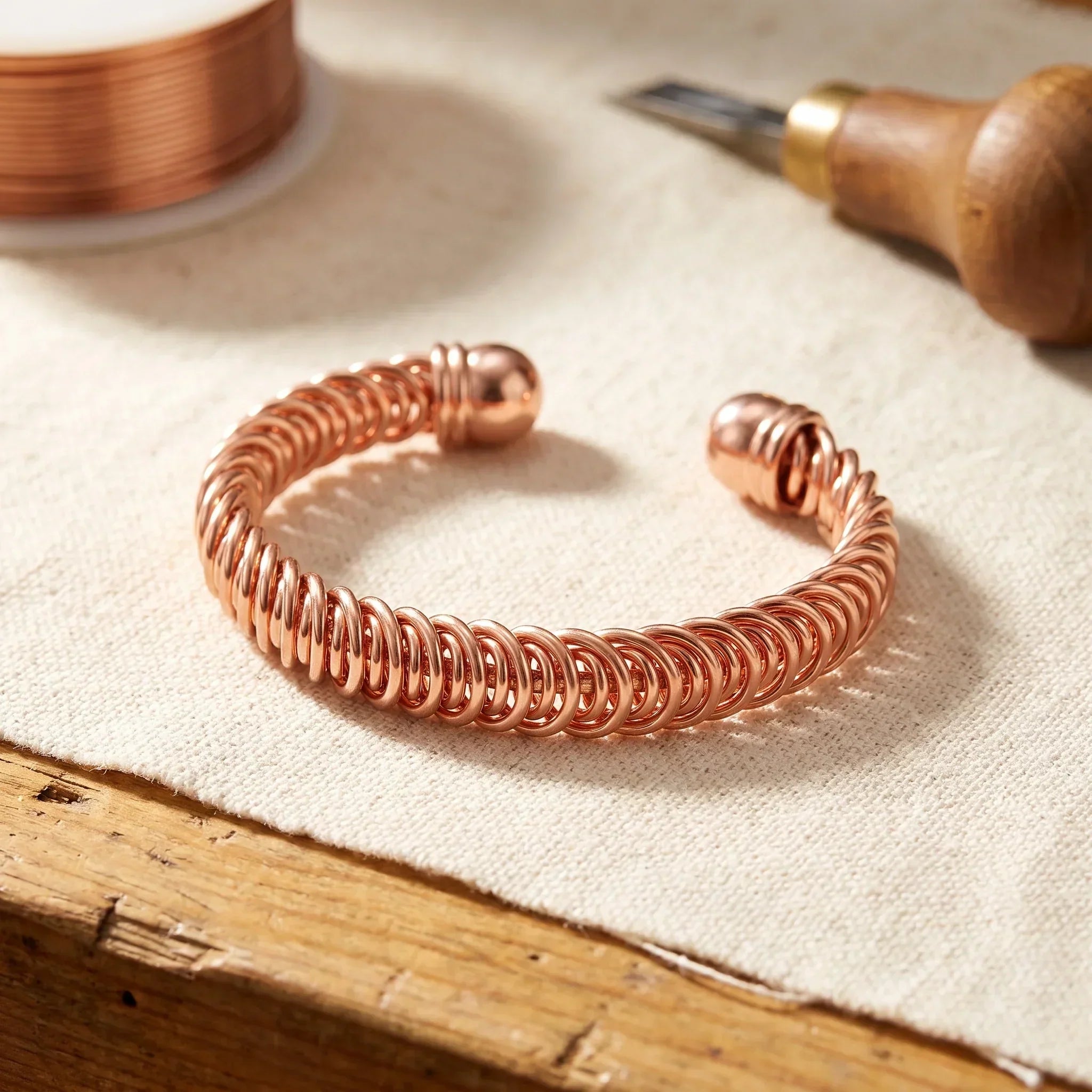 Copper & Spirit Gust Copper Bracelet