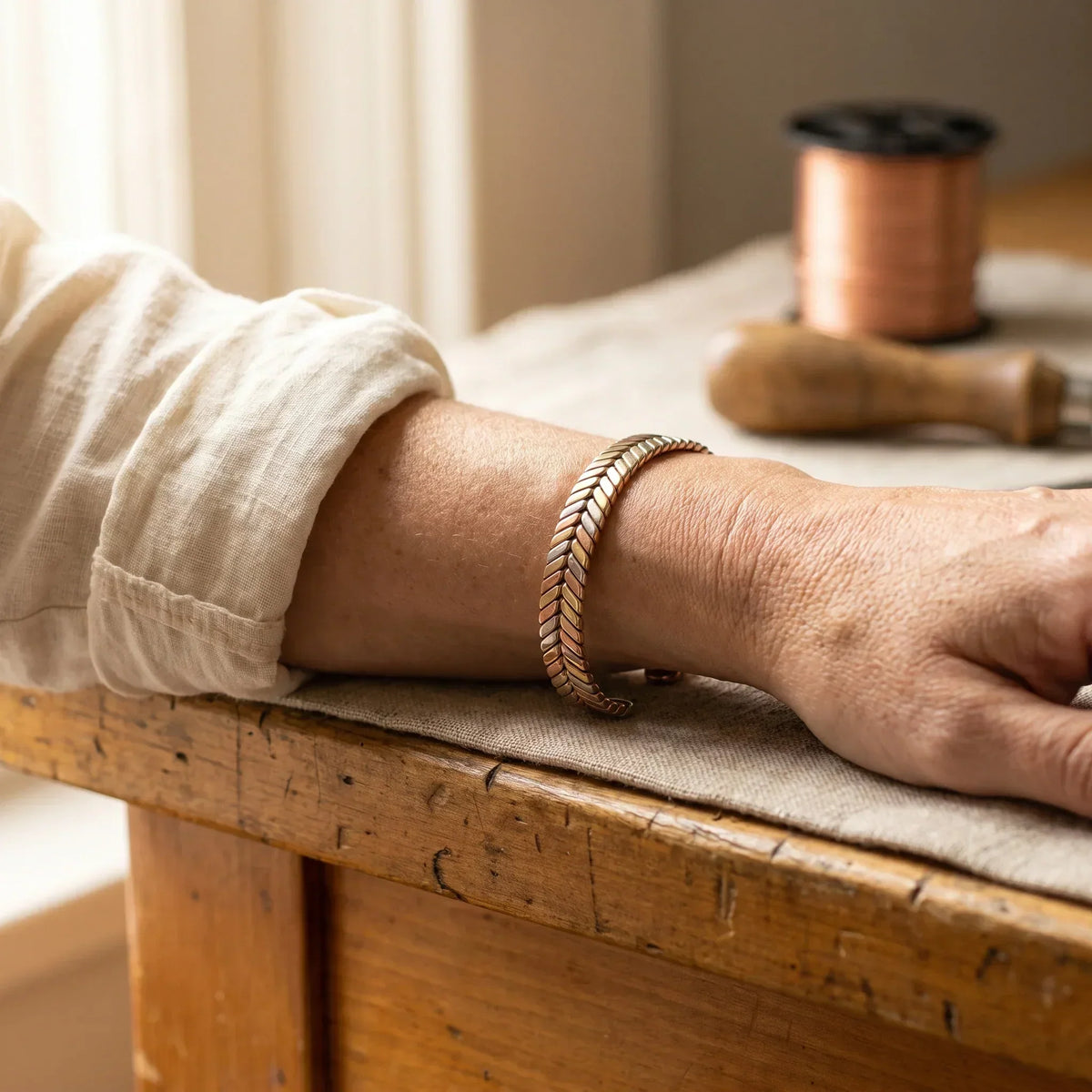Copper & Spirit Copse Copper Bracelet