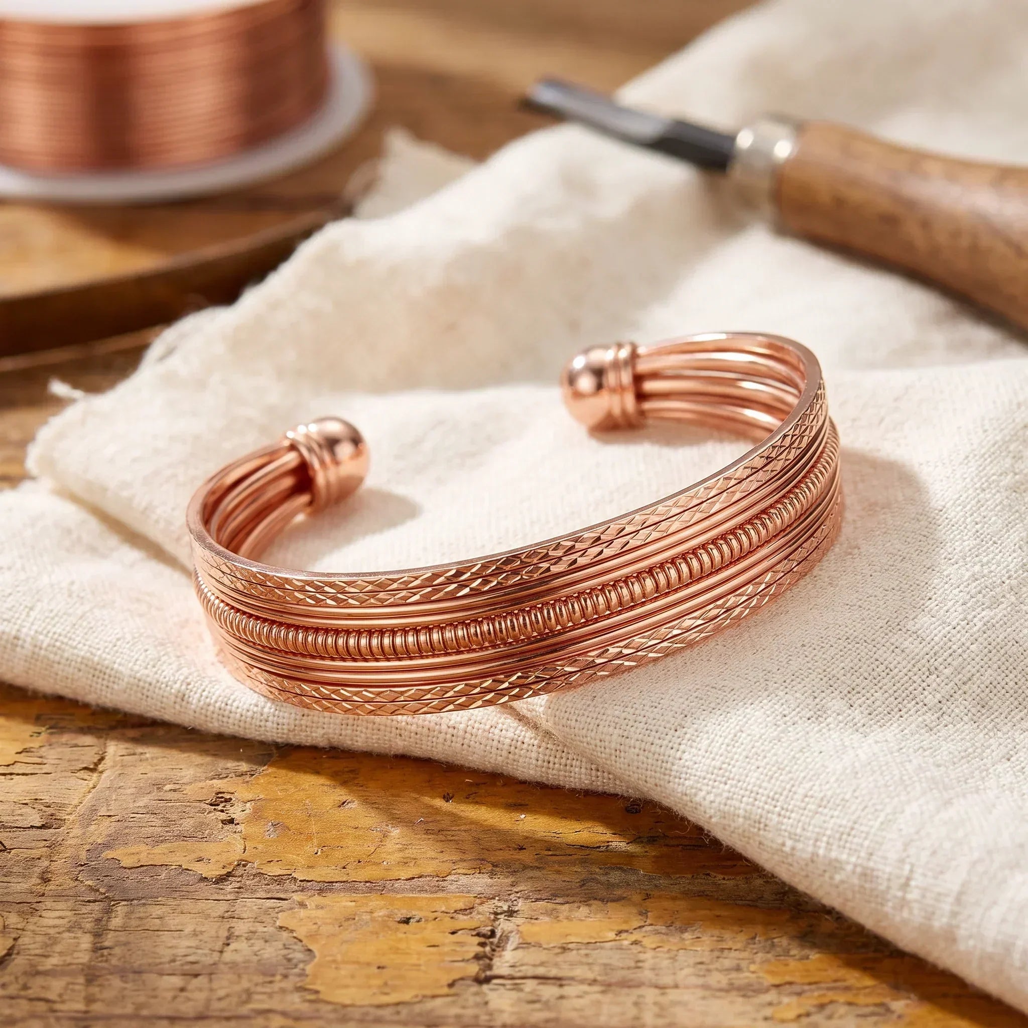 Copper & Spirit Bracken Copper Bracelet