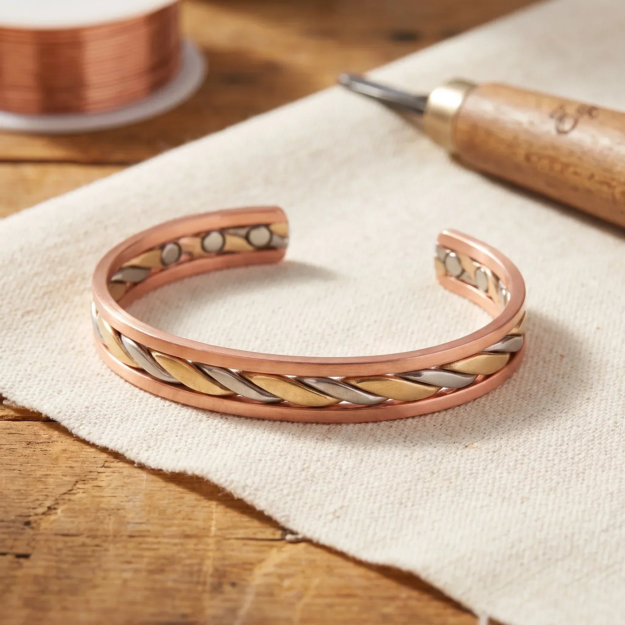 Copper & Spirit Bud Copper Bracelet