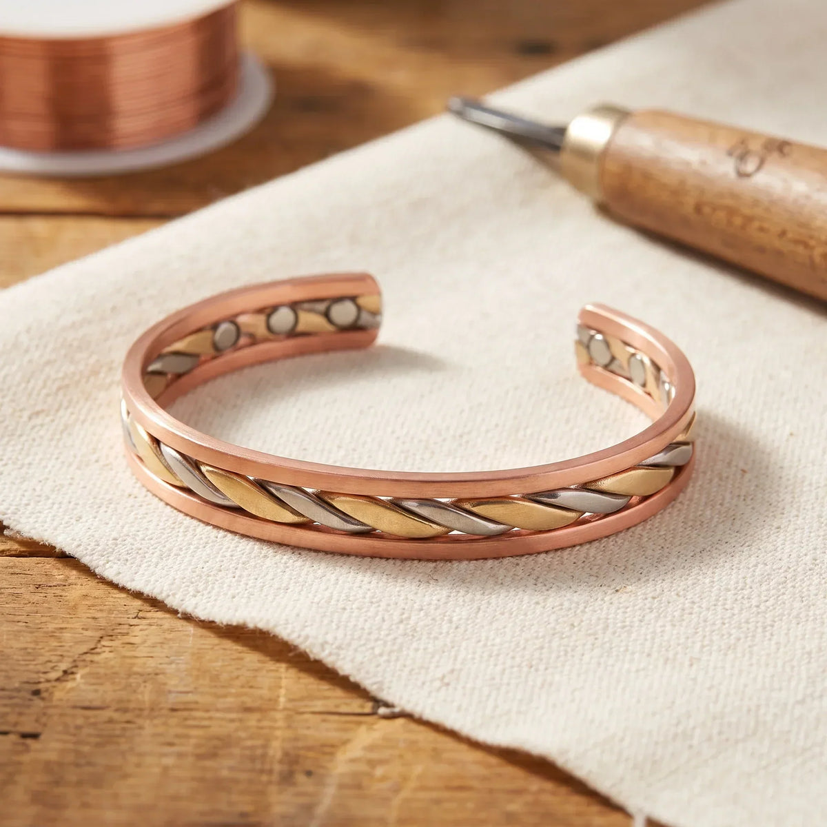 Copper Soul Bud Copper Bracelet