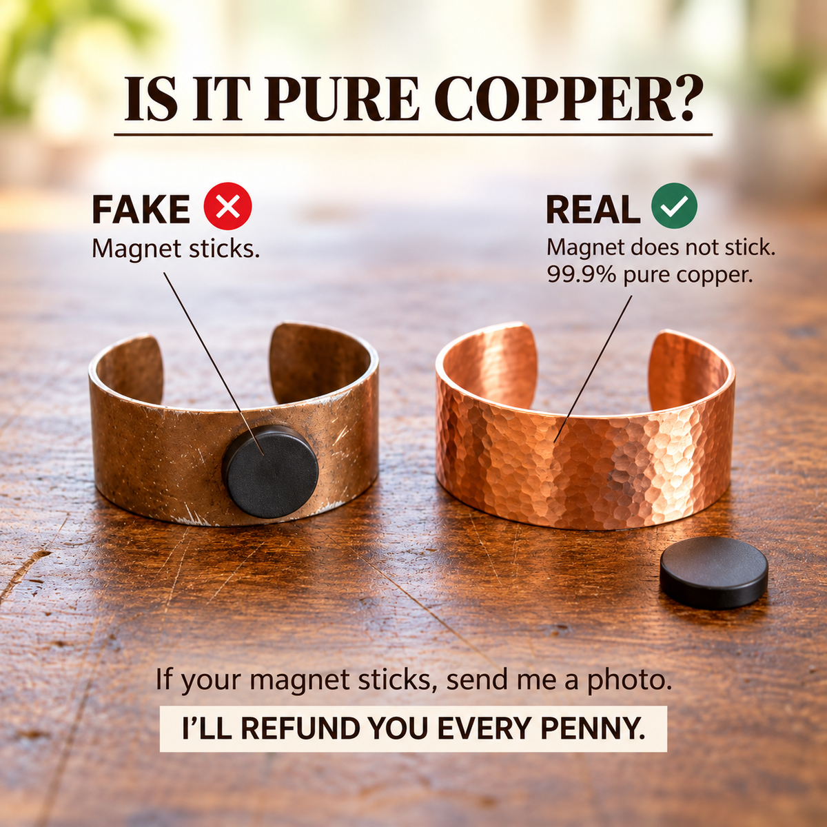 Copper Soul River Copper Bracelet